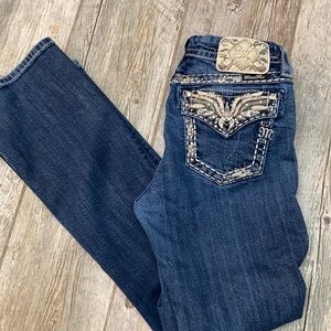 Miss Me Easy Boot Stretch Jean 28X33”